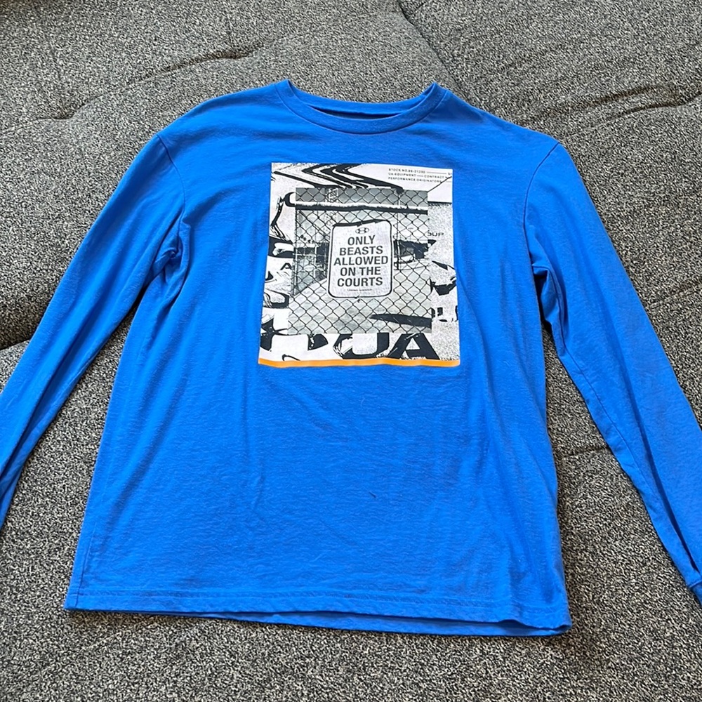 Boys Under Armour long sleeve tee